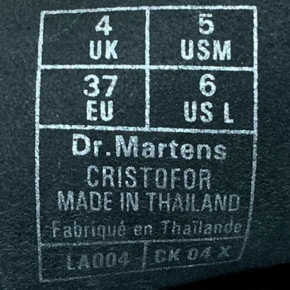 Dr. Martens Cristofor Leather Harness Lace Up Boots-Size 6 NWOT - Picture 6 of 6